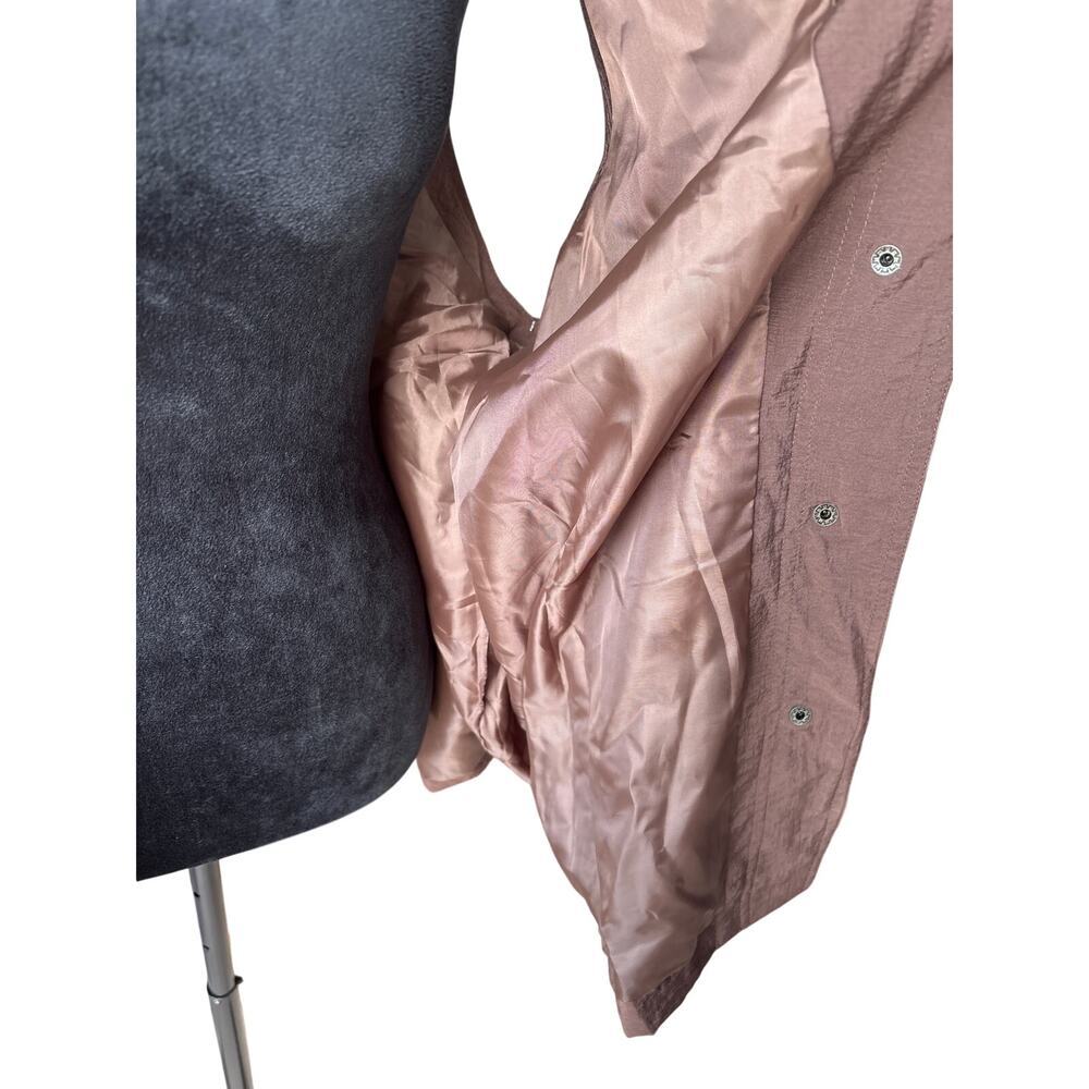 Brown Cinched Waist Sleeveless Utility Vest – English Countryside Womens 2Z - Picture 8 of 9